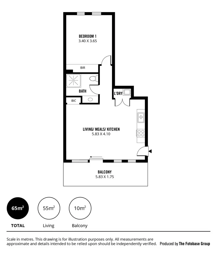 Floorplan of Homely apartment listing, 25/761 Port Road, Woodville SA 5011