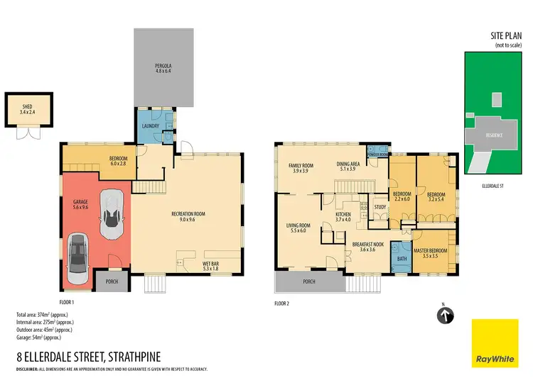 Floorplan of Homely house listing, 8 Ellerdale Street, Strathpine QLD 4500