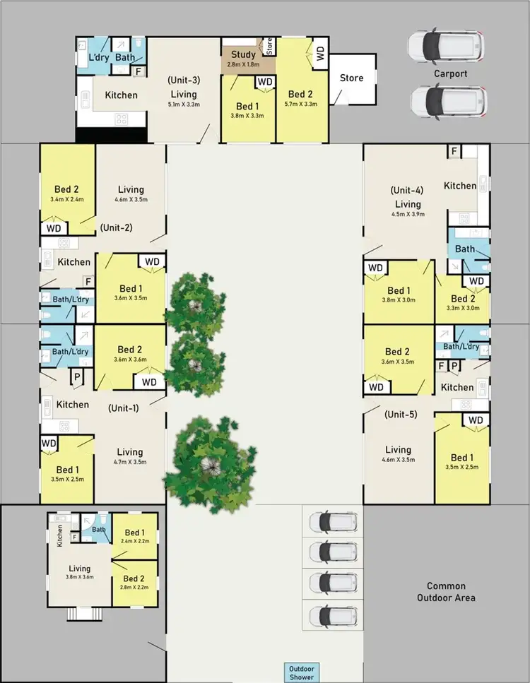 Floorplan of Homely house listing, 43-45 Truemans Road, Capel Sound VIC 3940