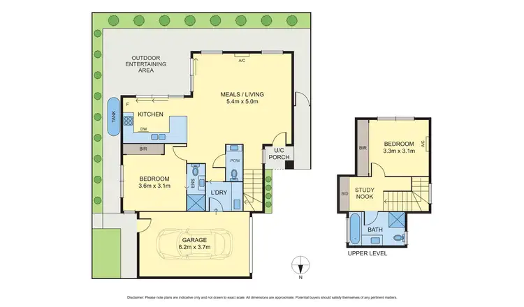 Floorplan of Homely townhouse listing, 2/149 Gaffney Street, Coburg VIC 3058