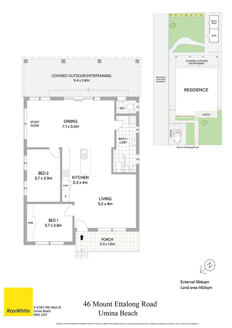 Floorplan of Homely house listing, 46 Mount Ettalong Road, Umina Beach NSW 2257