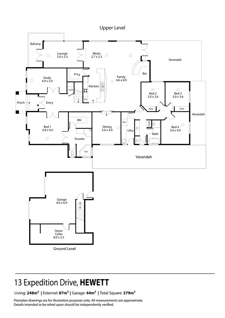 Floorplan of Homely other listing, 13 Expedition Drive, Hewett SA 5118