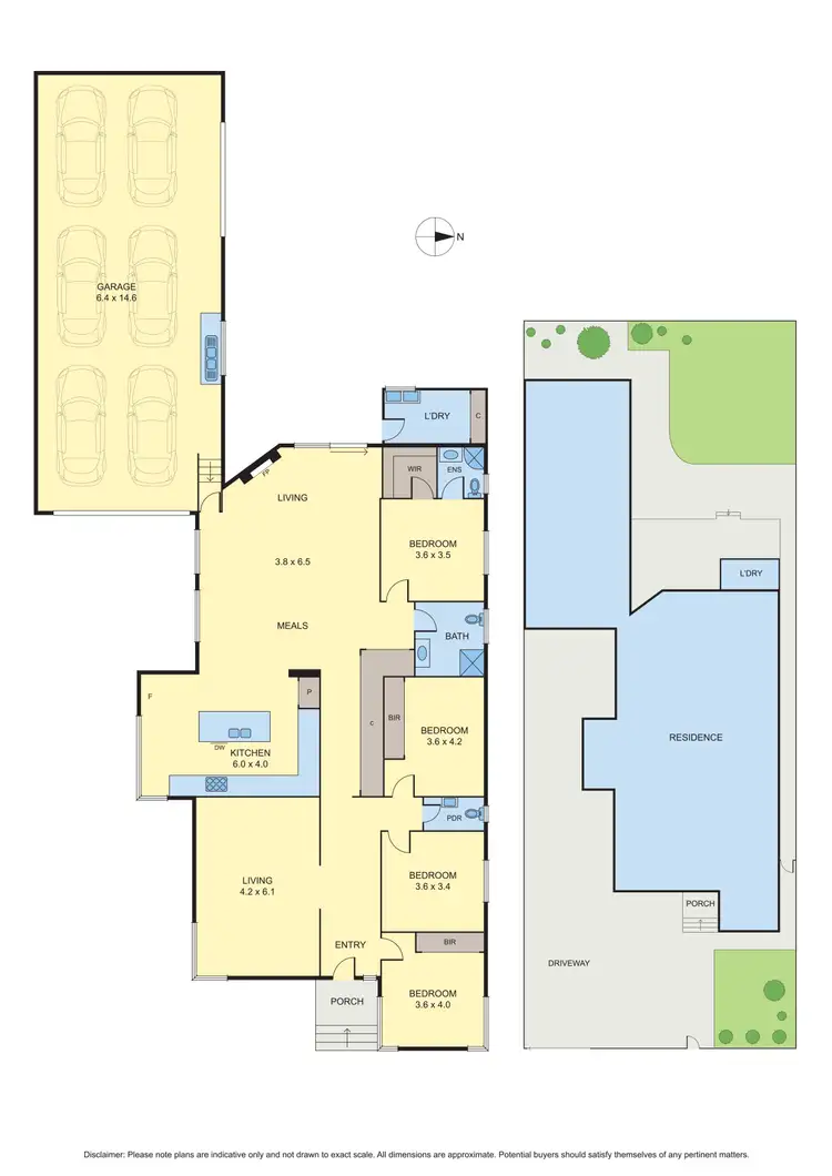 Floorplan of Homely house listing, 3 Dowling Street, Fawkner VIC 3060