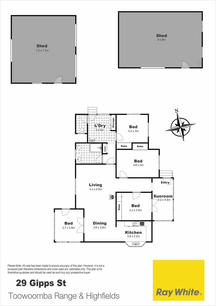 Floorplan of Homely house listing, 29 Gipps Street, Drayton QLD 4350