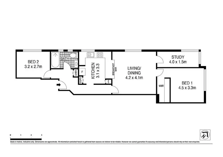 Floorplan of Homely apartment listing, 5/125a Old South Head Road, Bondi Junction NSW 2022
