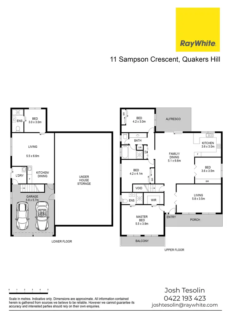 Floorplan of Homely house listing, 11 Sampson Crescent, Quakers Hill NSW 2763