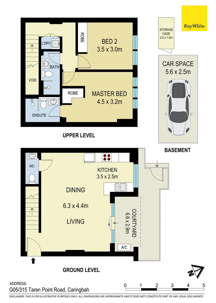 Floorplan of Homely unit listing, G05/315 Taren Point Road, Caringbah NSW 2229
