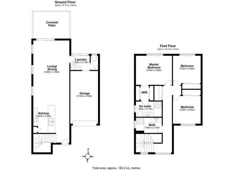 Floorplan of Homely house listing, 2/8 Whitehorse Road, Dakabin QLD 4503