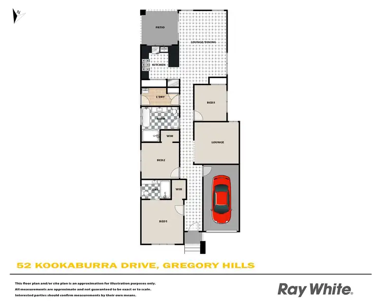 Floorplan of Homely house listing, 52 Kookaburra Drive, Gregory Hills NSW 2557