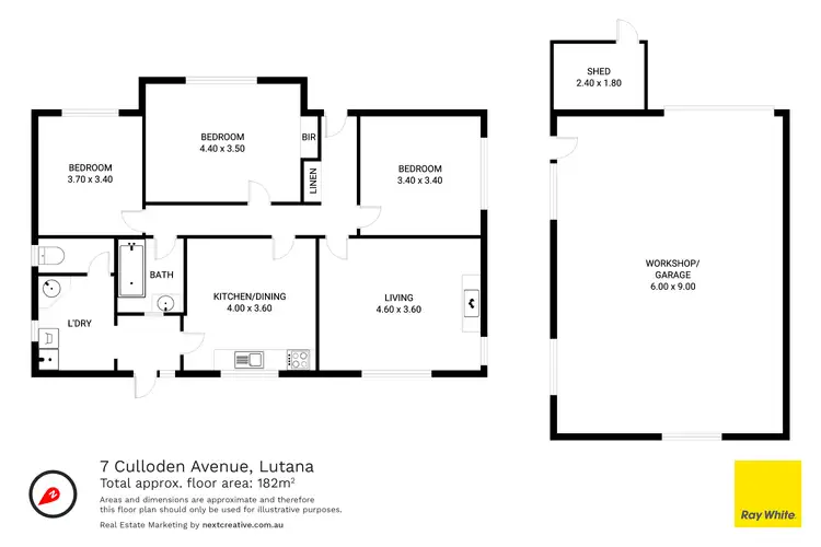 Floorplan of Homely house listing, 7 Culloden Avenue, Lutana TAS 7009