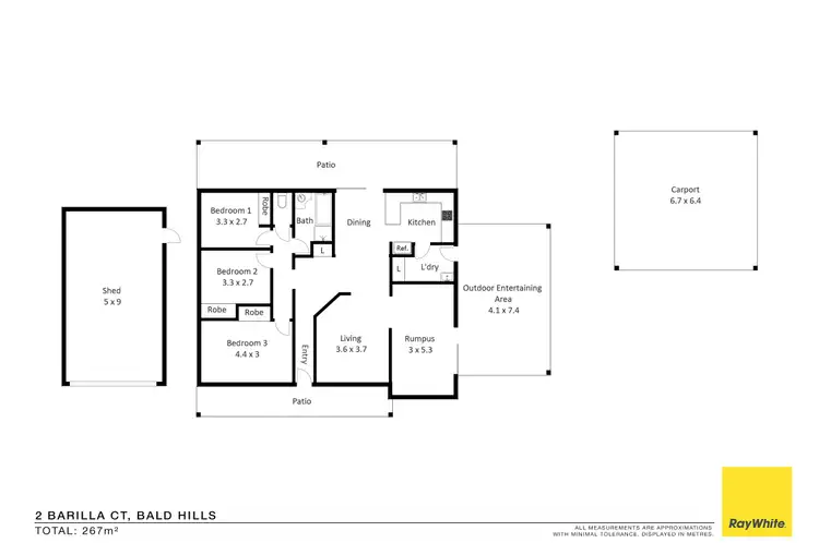 Floorplan of Homely house listing, 2 Barilla Court, Bald Hills QLD 4036