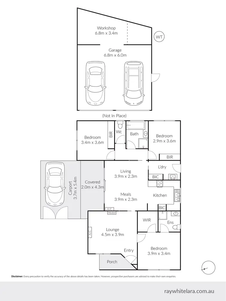 Floorplan of Homely house listing, 13 Blackbird Circuit, Lara VIC 3212