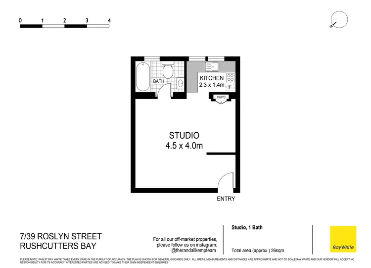 Floorplan of Homely apartment listing, 7/39 Roslyn Street, Rushcutters Bay NSW 2011