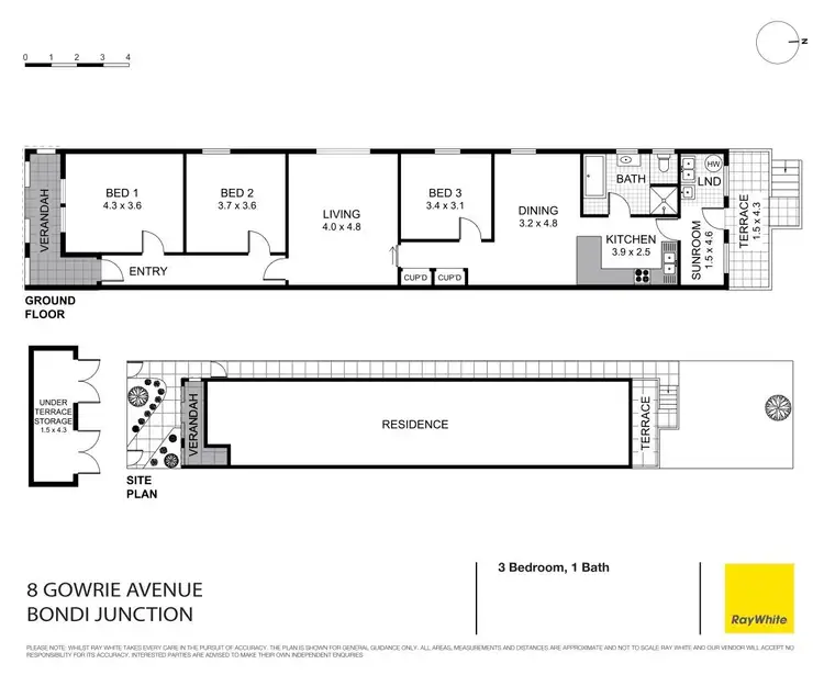 Floorplan of Homely house listing, 8 Gowrie Avenue, Bondi Junction NSW 2022