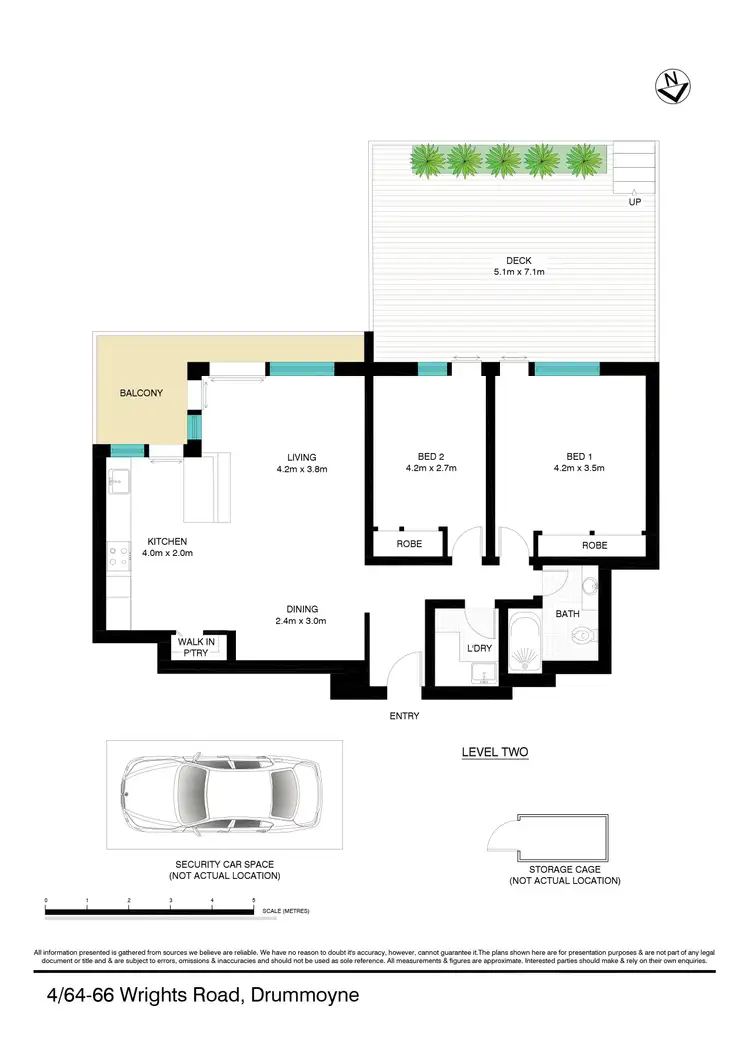 Floorplan of Homely apartment listing, 4/64-66 Wrights Road, Drummoyne NSW 2047