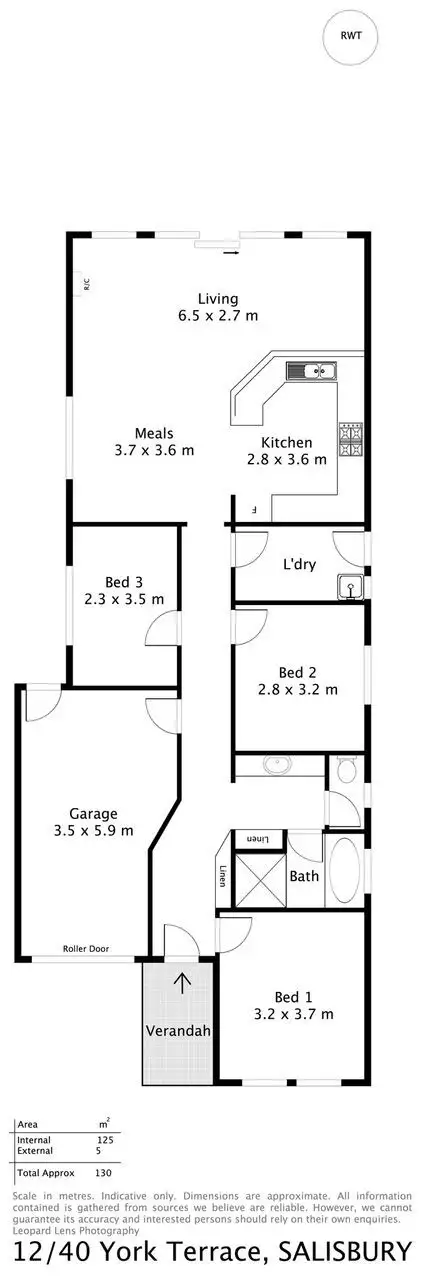 Floorplan of Homely house listing, 12/40 York Terrace, Salisbury SA 5108