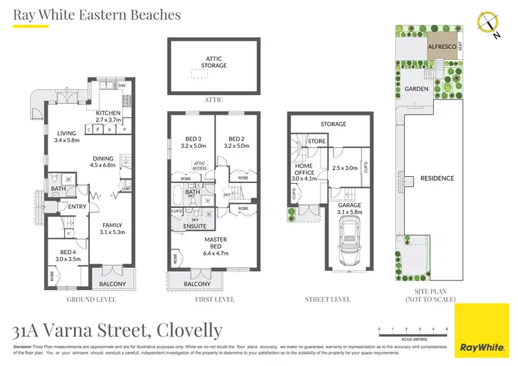 Floorplan of Homely house listing, 31A Varna Street, Clovelly NSW 2031