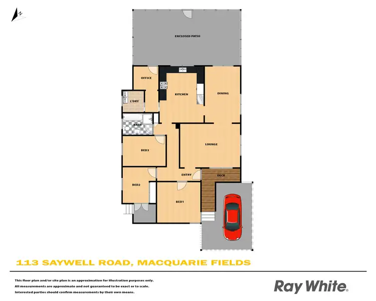 Floorplan of Homely house listing, 113 Saywell Road, Macquarie Fields NSW 2564