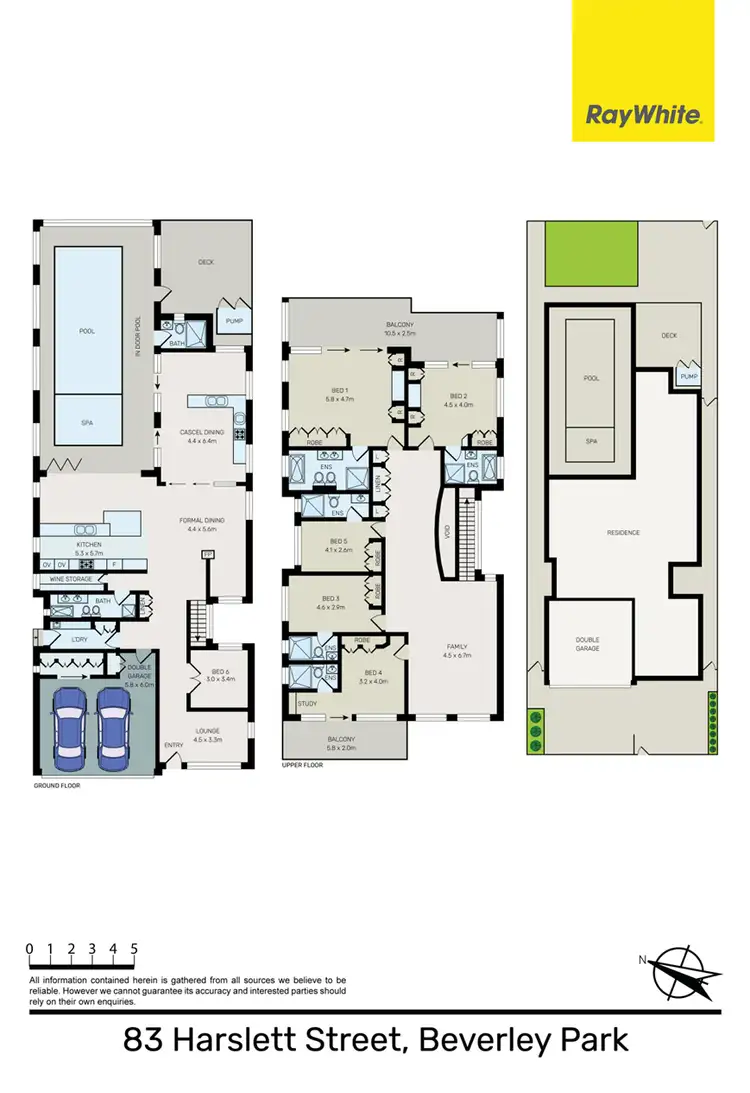 Floorplan of Homely house listing, 83 Harslett Crescent, Beverley Park NSW 2217