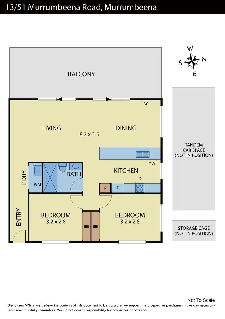 Floorplan of Homely apartment listing, 13/51 Murrumbeena Road, Murrumbeena VIC 3163