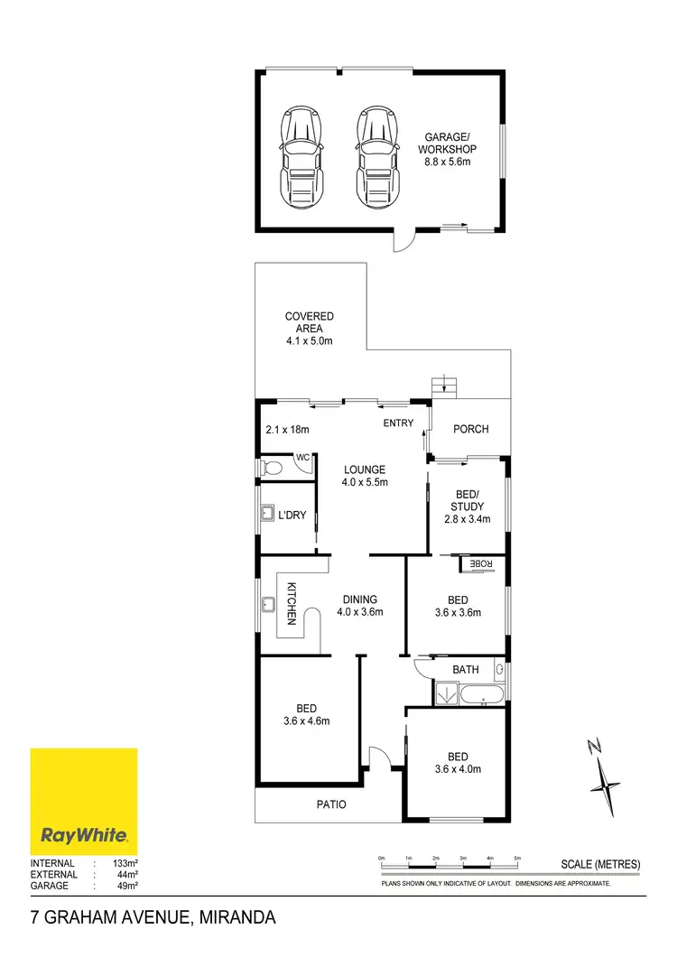 Floorplan of Homely house listing, 7 Graham Avenue, Miranda NSW 2228