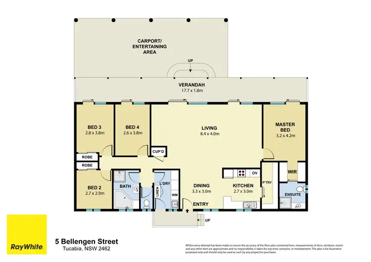 Floorplan of Homely house listing, 5-9 Bellengen Street, Tucabia NSW 2462