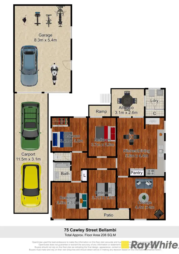 Floorplan of Homely house listing, 75 Cawley Street, Bellambi NSW 2518