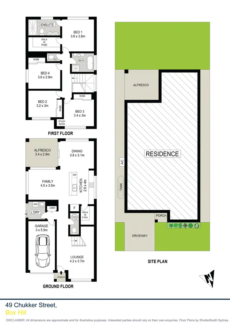 Floorplan of Homely house listing, 49 Chukker Street, Box Hill NSW 2765