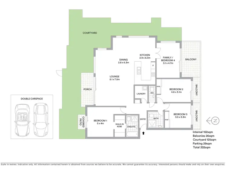 Floorplan of Homely apartment listing, 101/3-5 Clydesdale Place, Pymble NSW 2073