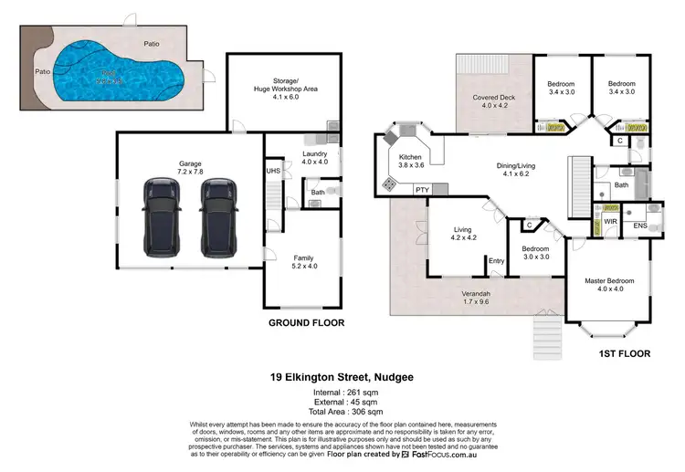 Floorplan of Homely house listing, 19 Elkington Street, Nudgee QLD 4014