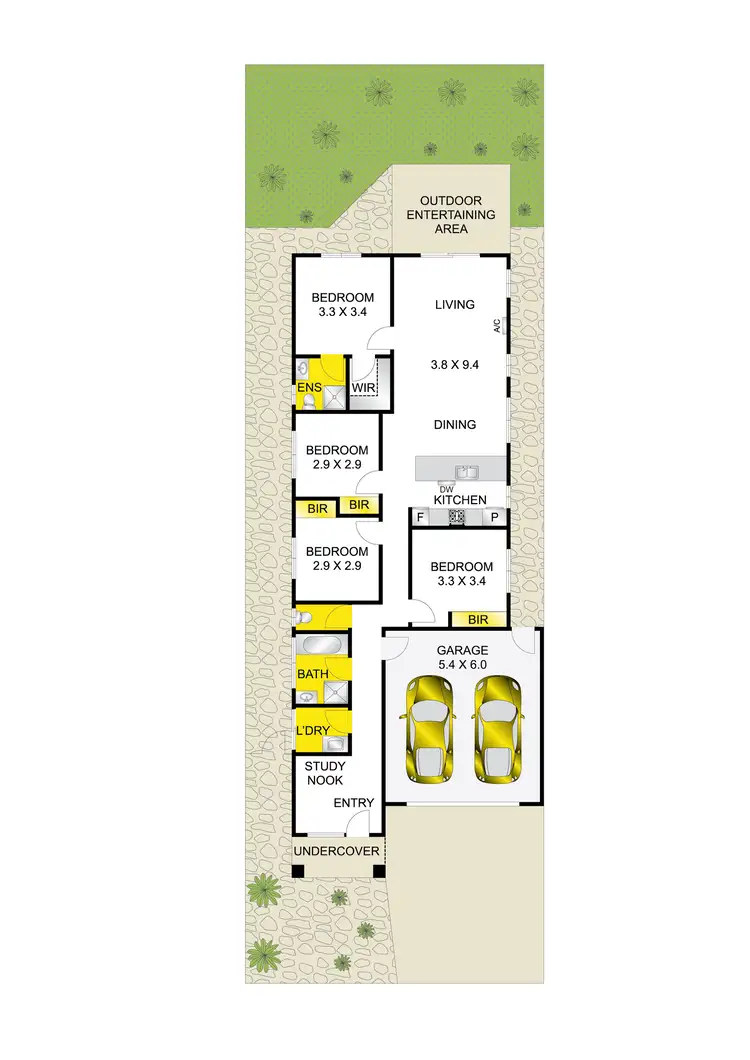 Floorplan of Homely house listing, 29 Shearwater Drive, Armstrong Creek VIC 3217