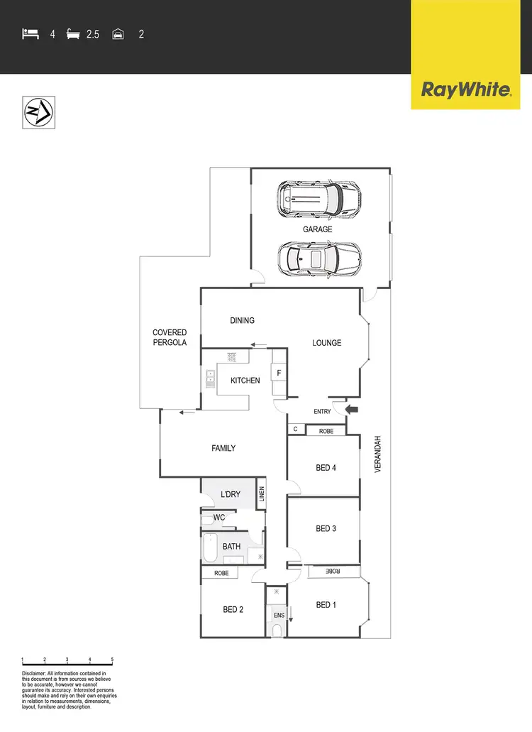 Floorplan of Homely house listing, 138 Ratcliffe Crescent, Florey ACT 2615