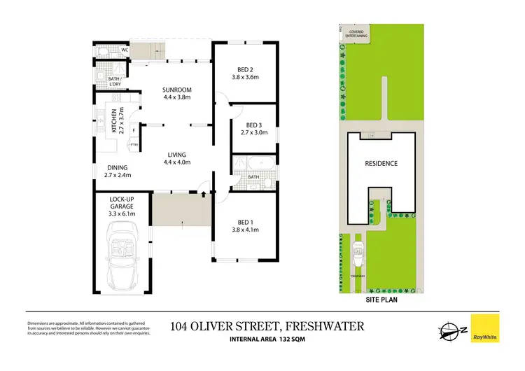 Floorplan of Homely house listing, 104 Oliver Street, Freshwater NSW 2096