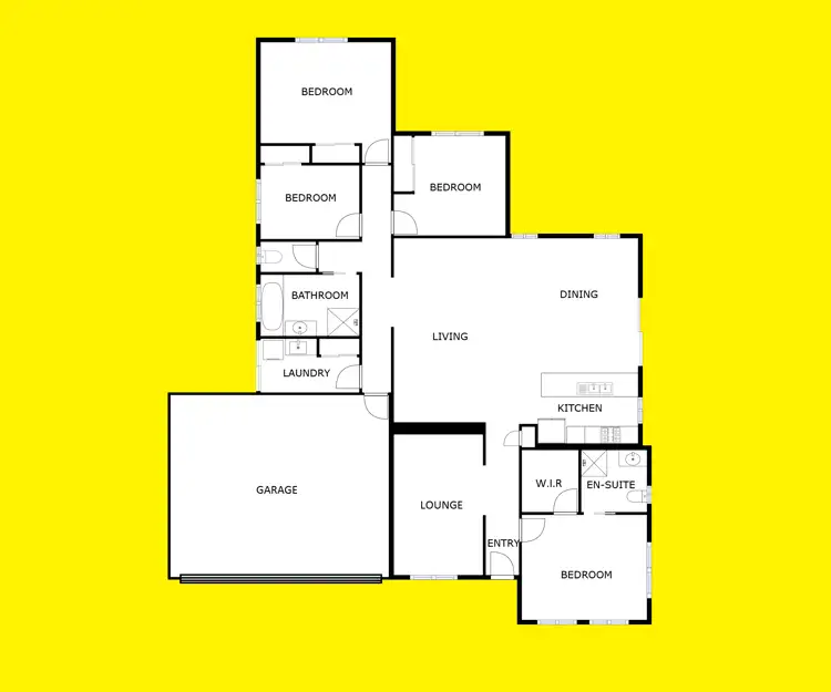 Floorplan of Homely house listing, 6 Lachlan Court, Mildura VIC 3500