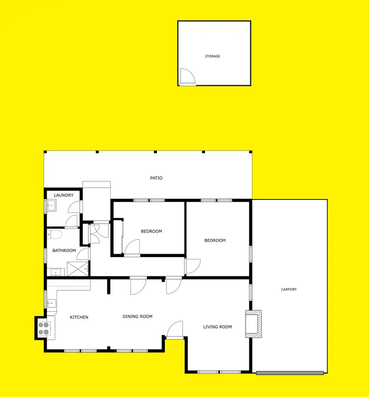 Floorplan of Homely house listing, 17 Sargent Avenue, Mildura VIC 3500