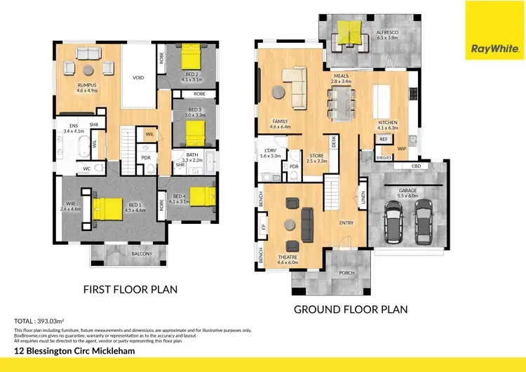 Floorplan of Homely house listing, 12 Blessington Circuit, Mickleham VIC 3064