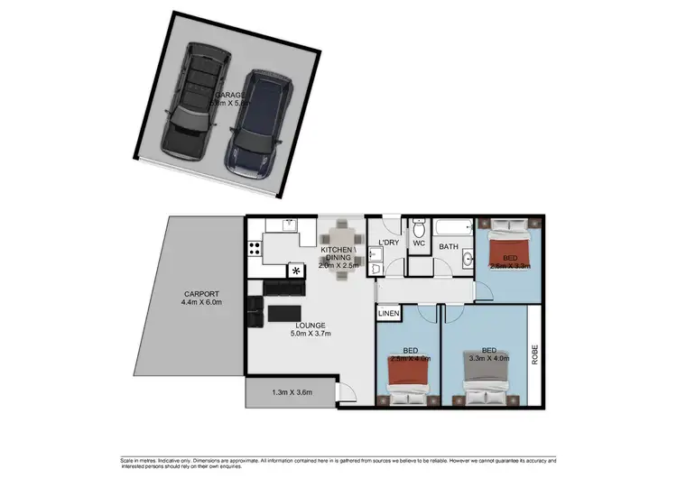 Floorplan of Homely house listing, 2 Acacia Avenue, Raymond Terrace NSW 2324