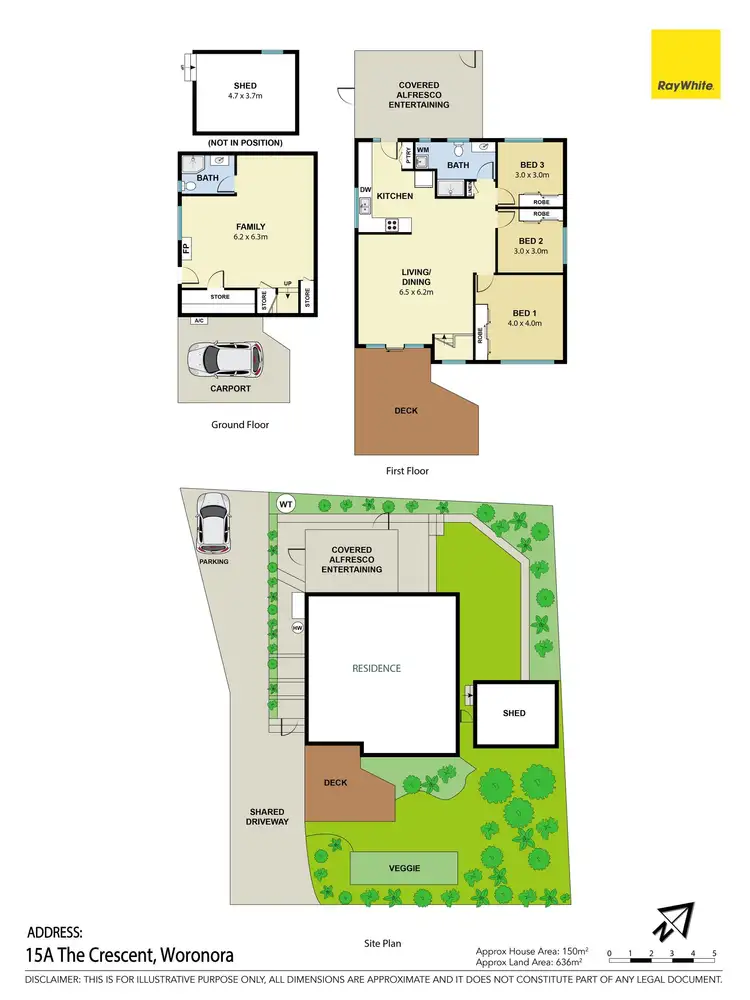 Floorplan of Homely house listing, 15A The Crescent, Woronora NSW 2232