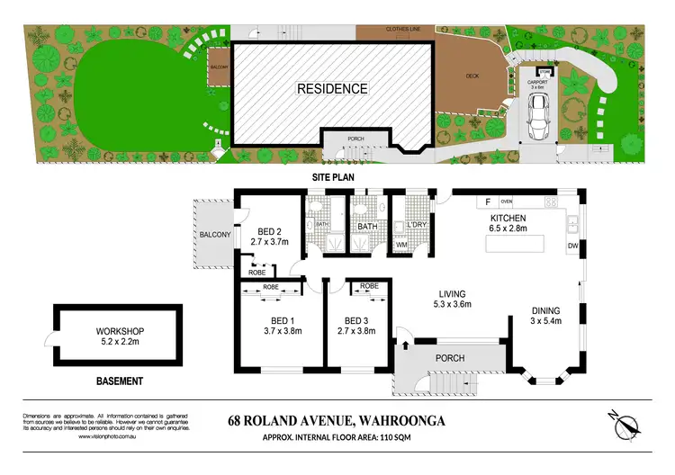 Floorplan of Homely house listing, 68 Roland Avenue, Wahroonga NSW 2076