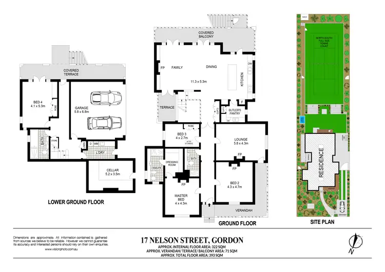Floorplan of Homely house listing, 17 Nelson Street, Gordon NSW 2072