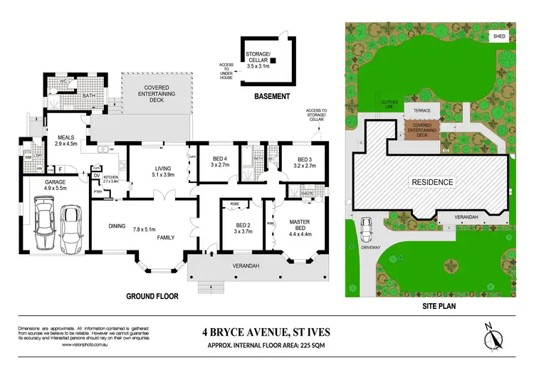 Floorplan of Homely house listing, 4 Bryce Avenue, St Ives NSW 2075