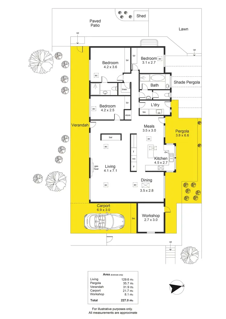 Floorplan of Homely house listing, 11 Tania Drive, Aberfoyle Park SA 5159