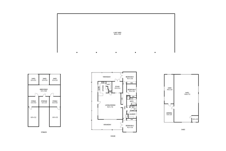 Floorplan of Homely rural property listing, 126 OConnor Road, Crows Nest QLD 4355
