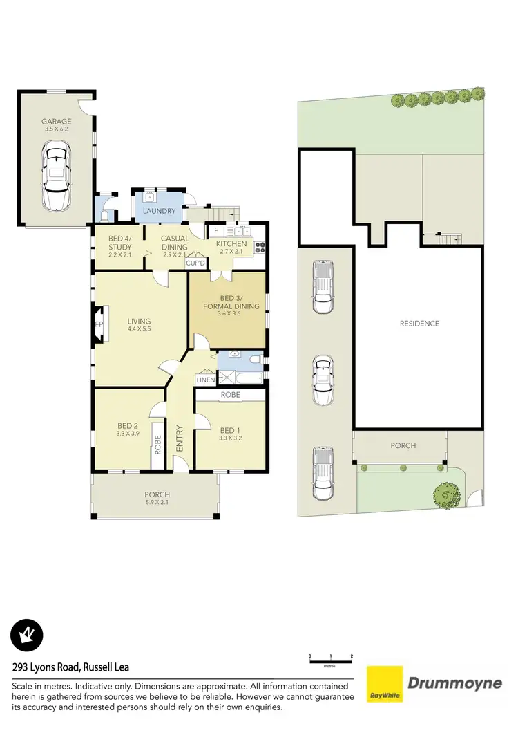 Floorplan of Homely house listing, 293 Lyons Road, Russell Lea NSW 2046