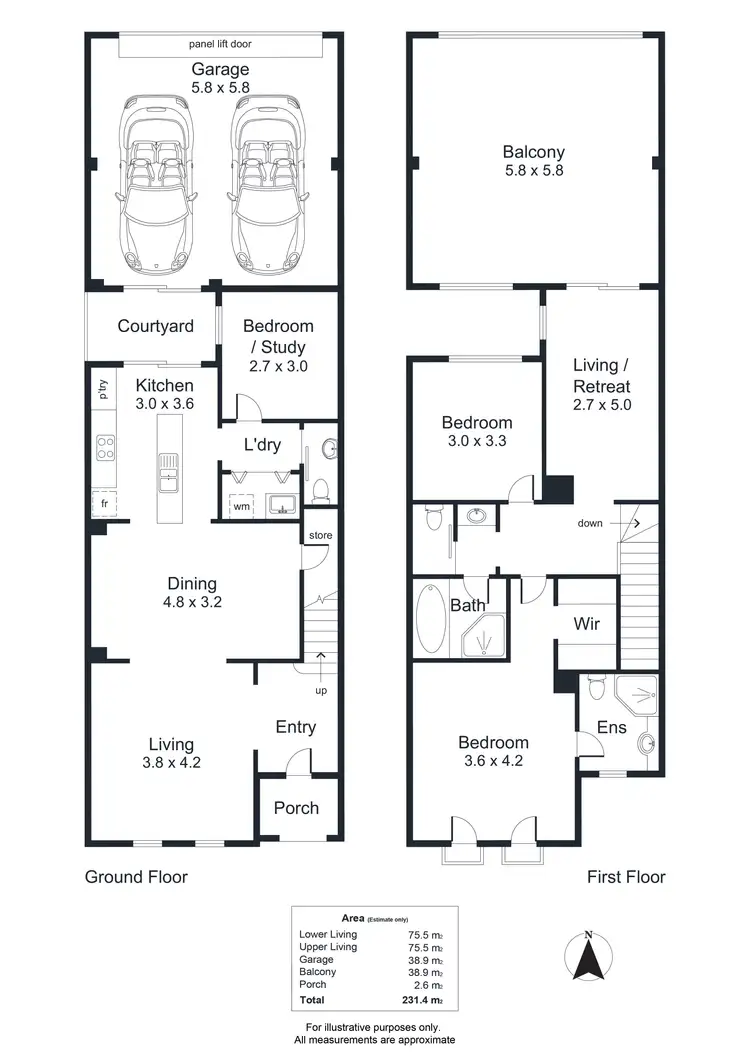 Floorplan of Homely house listing, 1/16 Railway Terrace North, Goodwood SA 5034