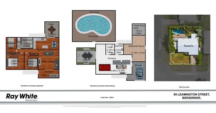 Floorplan of Homely house listing, 69 Leamington Street, Berserker QLD 4701