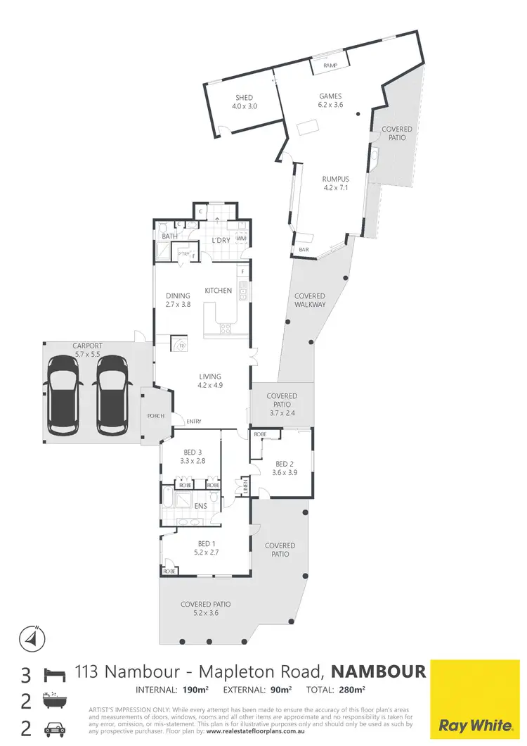 Floorplan of Homely house listing, 113 Nambour Mapleton Road, Nambour QLD 4560