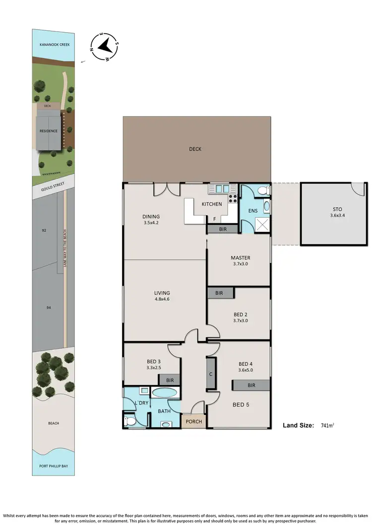 Floorplan of Homely house listing, 93 Gould Street, Frankston VIC 3199