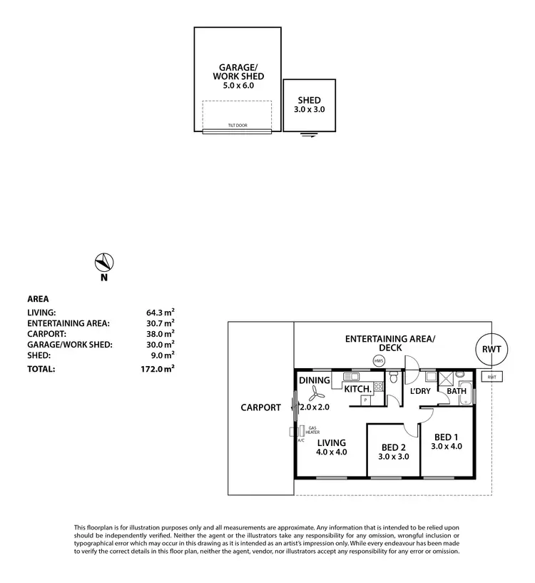 Floorplan of Homely house listing, 13 Tooma Drive, Murray Bridge SA 5253