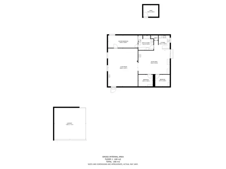 Floorplan of Homely house listing, 33976 Princes Highway, Compton SA 5291